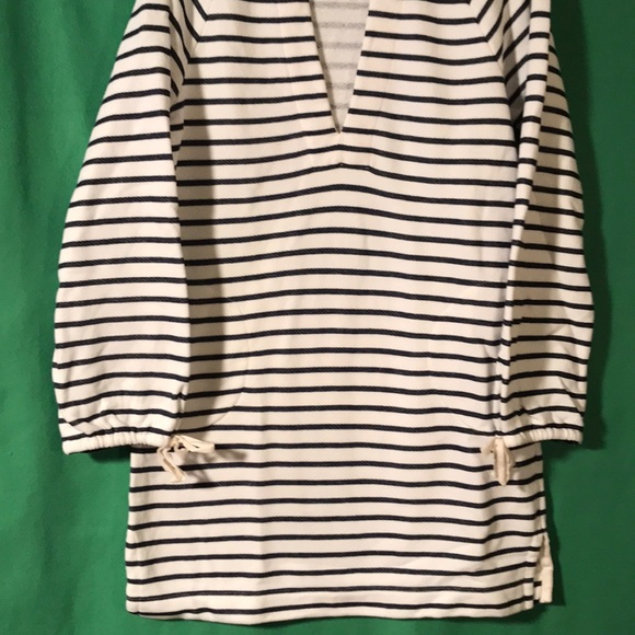 J. Crew Striped Swimsuit Coverup - Picture 3 of 6